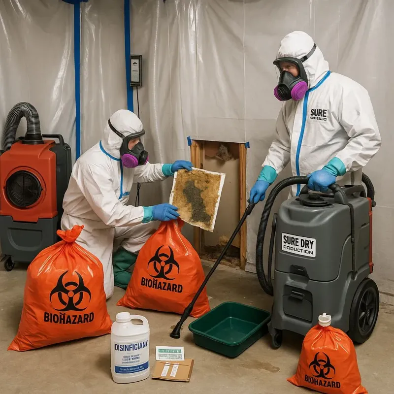 Contaminated Water Handling Protocols process in East Longmeadow, MA