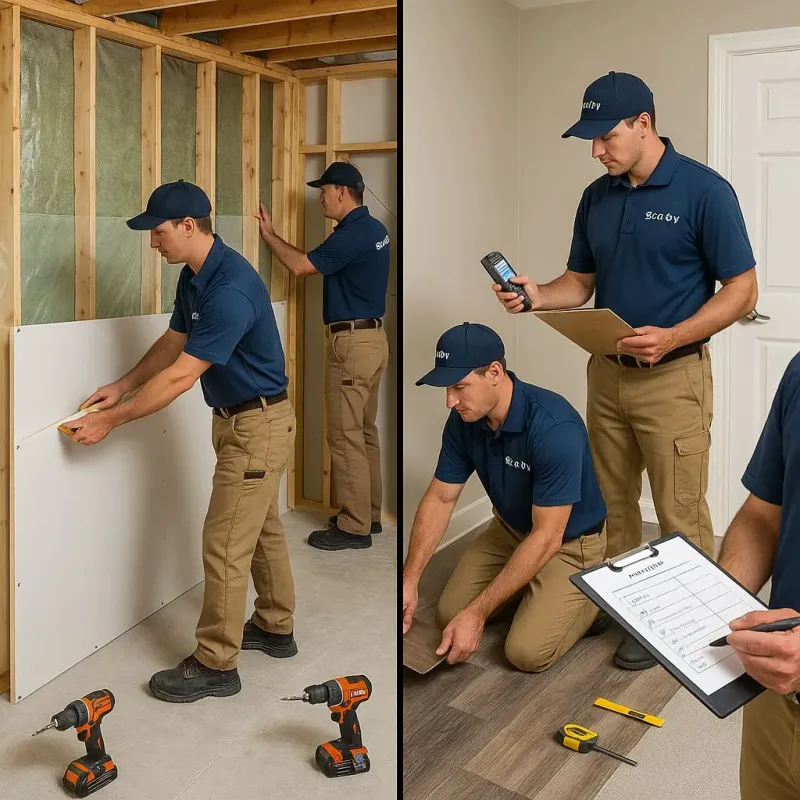 Repairs and Reconstruction process in East Longmeadow, MA